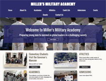 Tablet Screenshot of millersmilitaryacademy.com